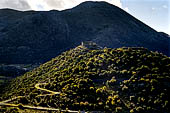 Creta - L'altopiano di Asfikiou a Sud della Canea, antica fortezza ottomana su di un promontorio,